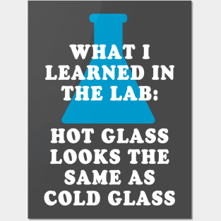 Chemistry Glass Humor Posters and Art